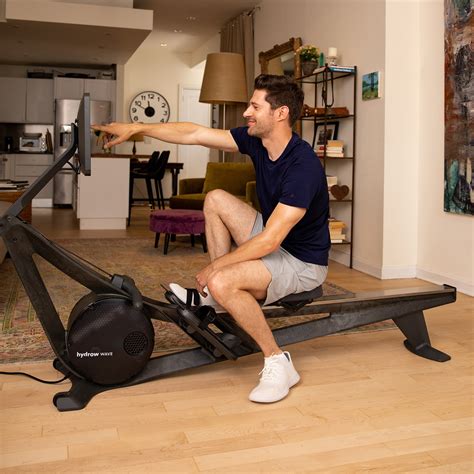 hydrow rowing machine log in