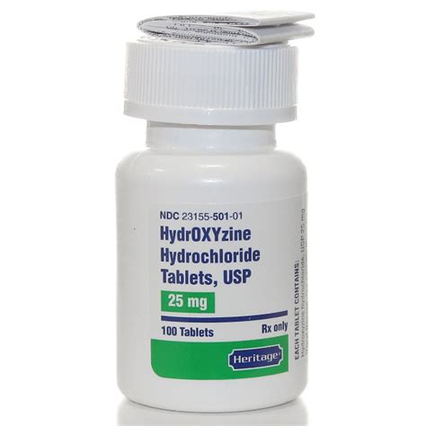 Understanding Hydroxyz HCl Tab 25mg: Uses, Side Effects, and Precautions