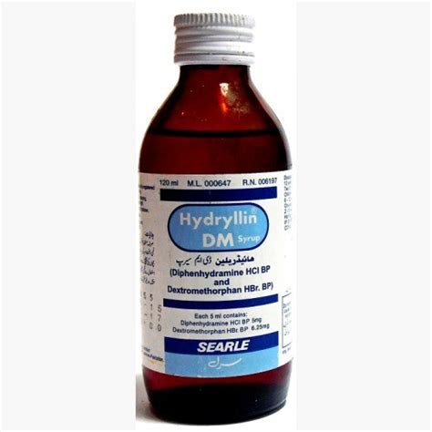Hydryllin Syrup And Hydryllin Dm