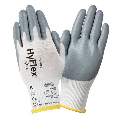 Hyflex Nitrile Gloves Size