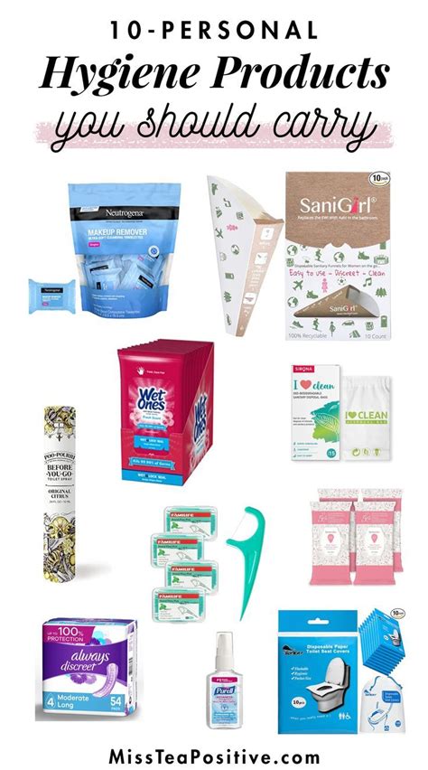 Hygiene Essentials List