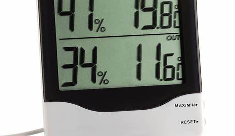 Hygrometer Digital Thermometer Indoor Outdoor Brannan 13 420 3
