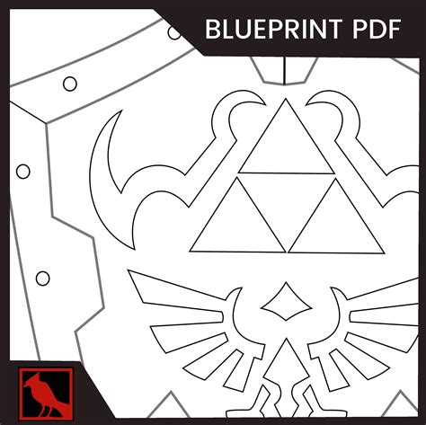 Hylian Shield Pdf Printable