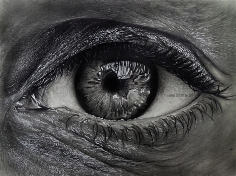 Hyper Realistic Drawings Eye