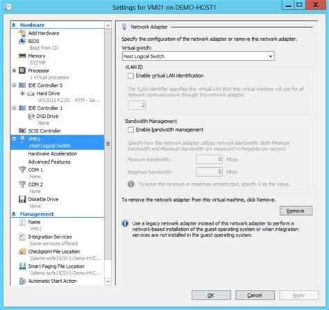 Hyper V Network Adapter Forwarding Optimization
