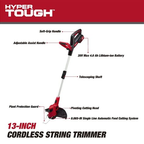 How To String A Hyper Tough Weed Eater Weeds Leaf