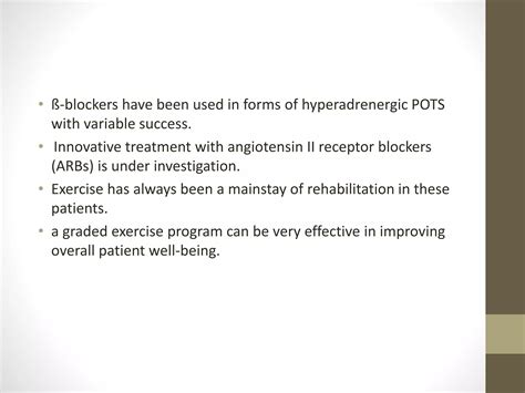 Hyperadrenergic Pots Recovery