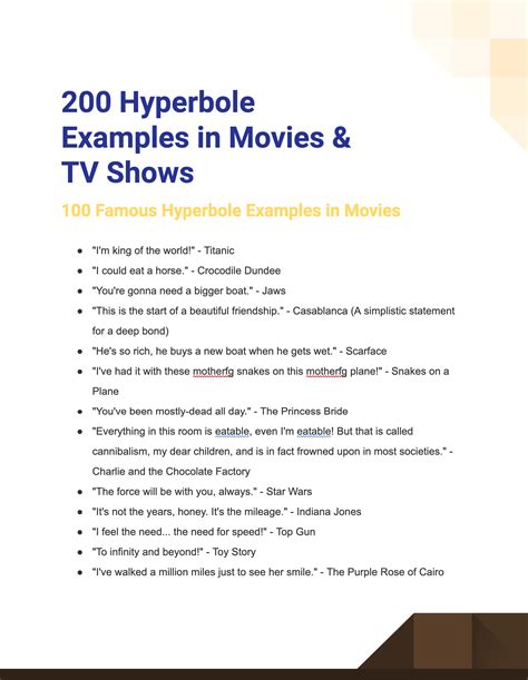 hyperbo examples in movies