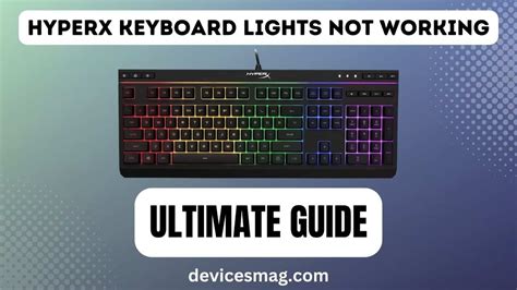 HyperX Alloy FPS Mechanical Keyboard Lighting Demo YouTube