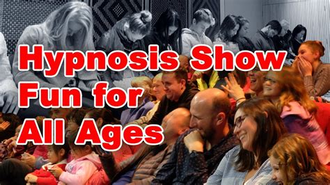 An engaging hypnosis show