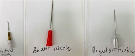 Hypodermic Needle Vs Safety Needle