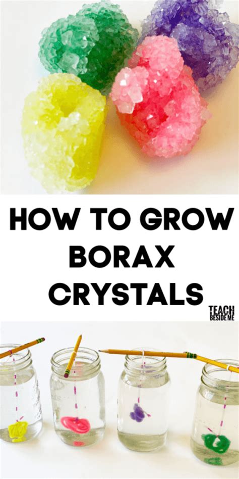 Borax Crystals for the Science Fair Cool science fair projects