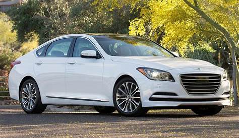 Hyundai Genesis White 2015 reviews, prices, ratings with