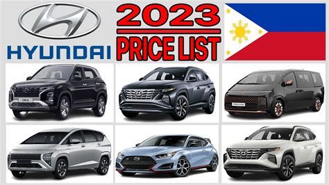 hyundai ph price list