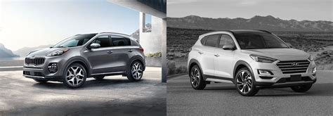 hyundai tucson vs kia sportage 2019