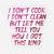 i don't cook i don't clean lyrics