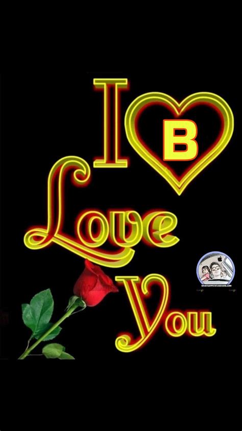 I Love You B Photo Download