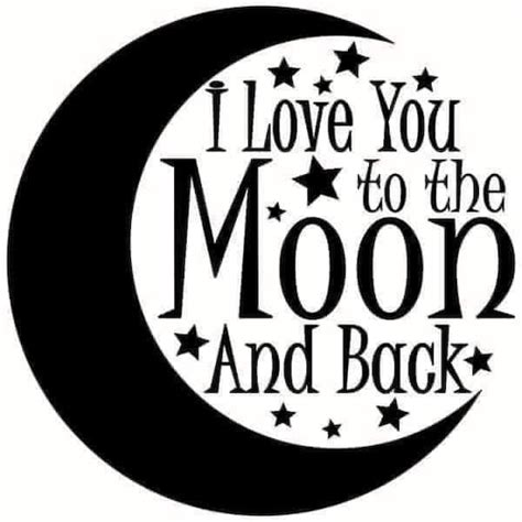 i love you to the moon and back traduzione