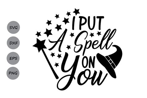 I Put a Spell on You Svg Sanderson Sisters Svg Halloween Etsy