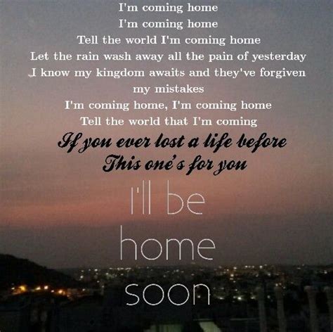 i'm coming home lyrics meaning