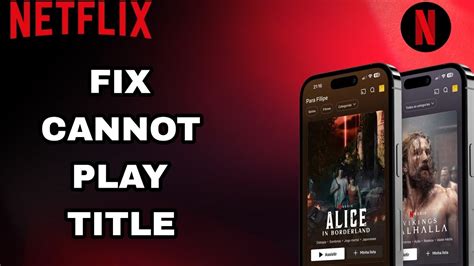i\'m having trouble with netflix telling me cannot play title