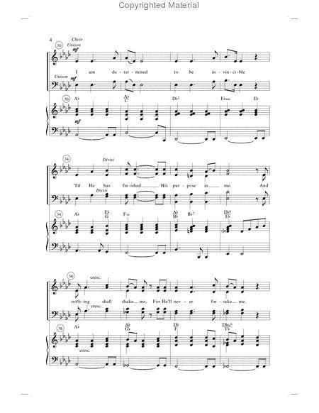 i am determined sheet music