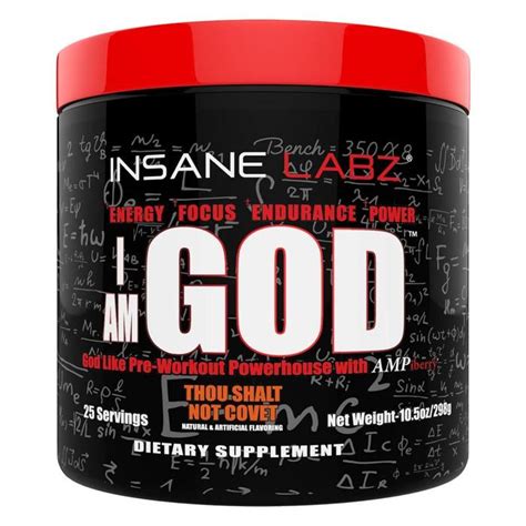 I Am God Pre Workout