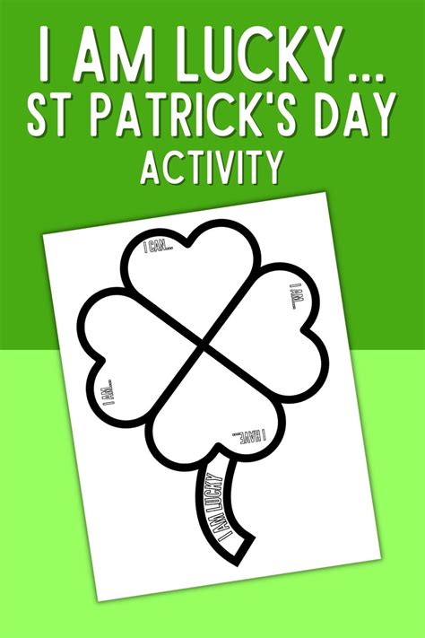 I Am Lucky Because Printable