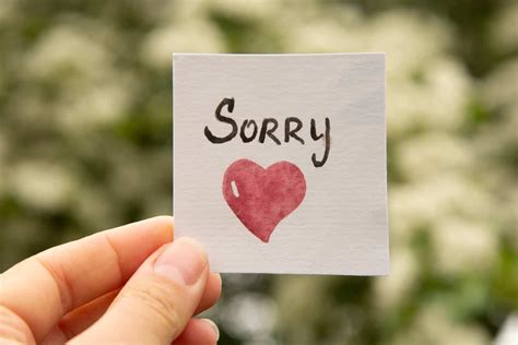 i am sorry text to her