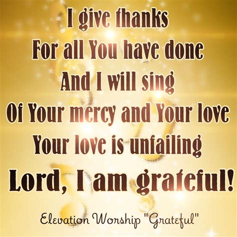 i am thankful gospel song