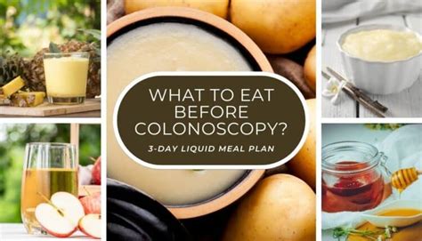 i ate the day before my colonoscopy