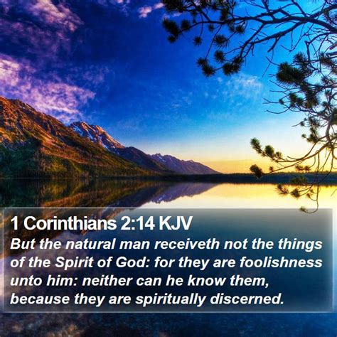 i corinthians 2:14 kjv