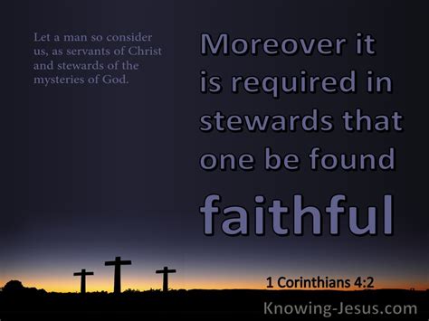 i corinthians 4:2 nkjv