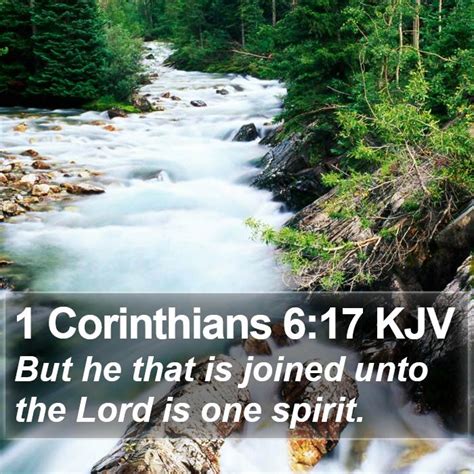 i corinthians 6:17 kjv