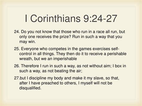 i corinthians 9:24-27 esv