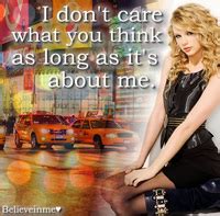 i don't care about taylor swift