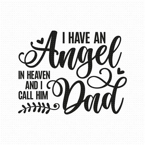 I Have an Angel in Heaven SVG Free: Download Your Memorial Design Now