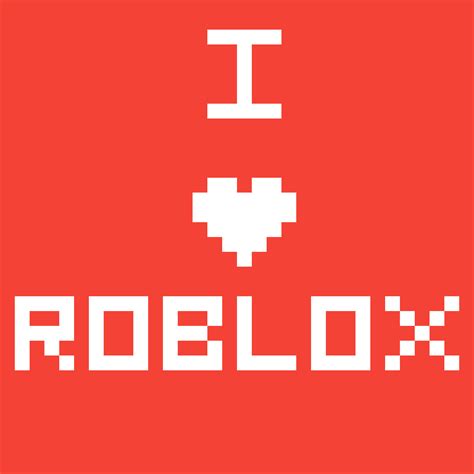 i love roblox png