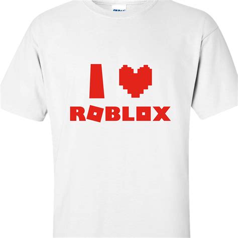 i love roblox shirt