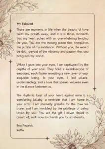 i miss you letter to make her cry