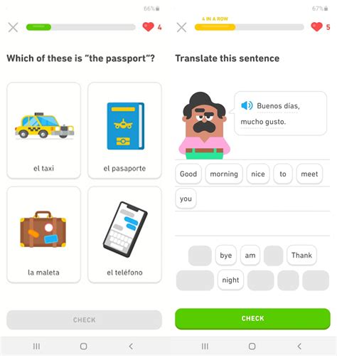 i need to write in class in spanish duolingo sample