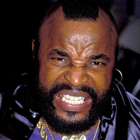 I Pity The Fool Actor With A Mohawk