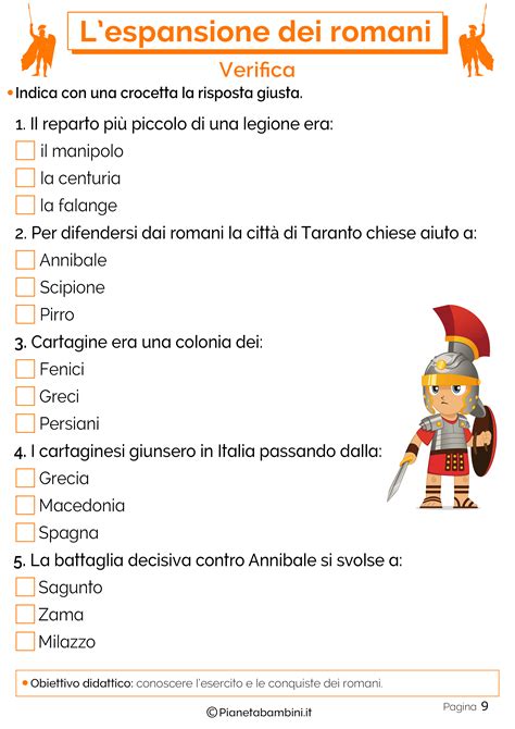 i romani scuola primaria pdf