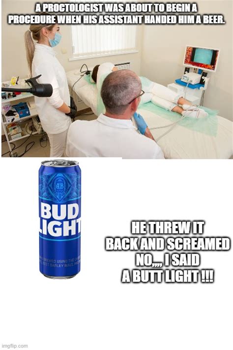 i said a butt light