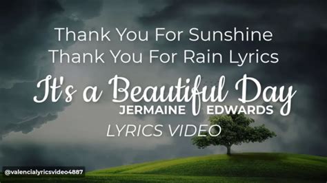 i thank you for sunshine song