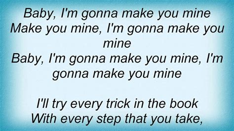 i wanna make you mine lyrics