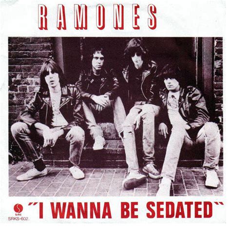 i want to be sedated ramones