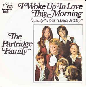 i woke up in love partridge family