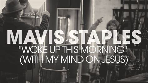 i woke up this morning with my mind on jesus