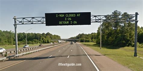 i-95 south carolina road closures